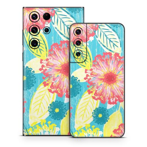 Tickled Peach Samsung Galaxy S22 Series Skin