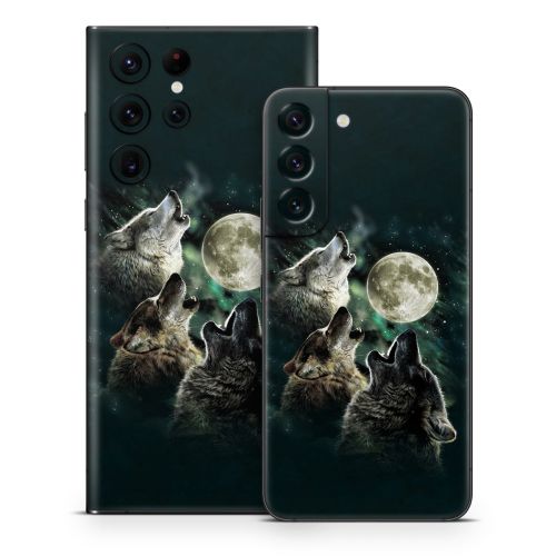 Three Wolf Moon Samsung Galaxy S22 Series Skin