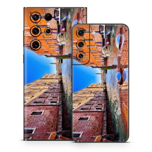 Venice Water Taxi Samsung Galaxy S22 Series Skin