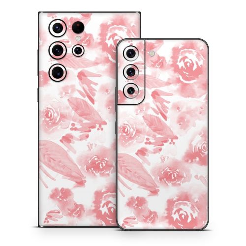 Washed Out Rose Samsung Galaxy S22 Series Skin