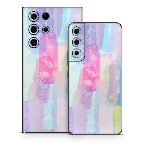 Watercolor Confetti Samsung Galaxy S22 Series Skin