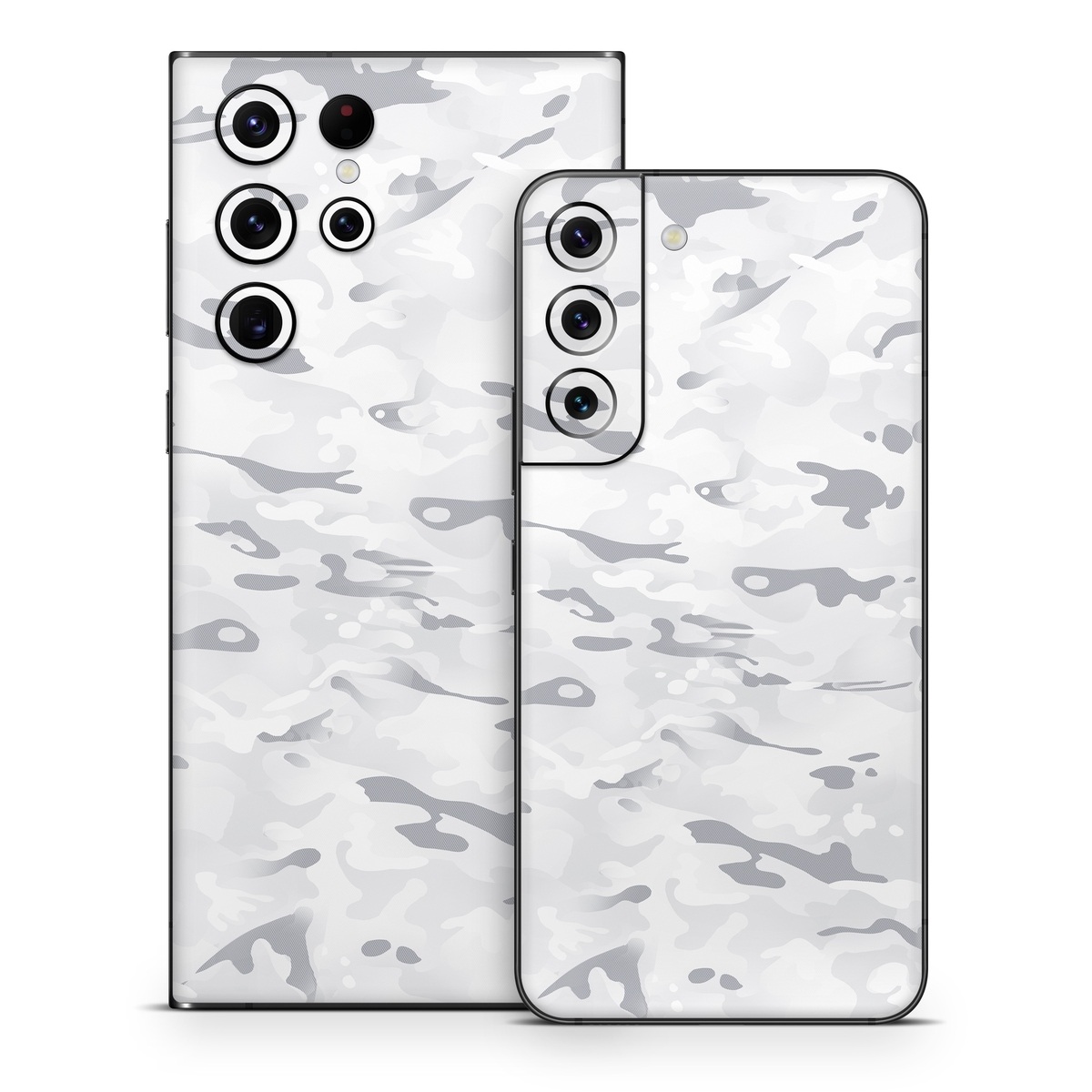 Samsung Galaxy S22 Series Skin design of Vertebrate, Mammal, Grey, Pattern, Monochrome, Art, Monochrome photography, Rock, Font, Winter, with white, gray colors