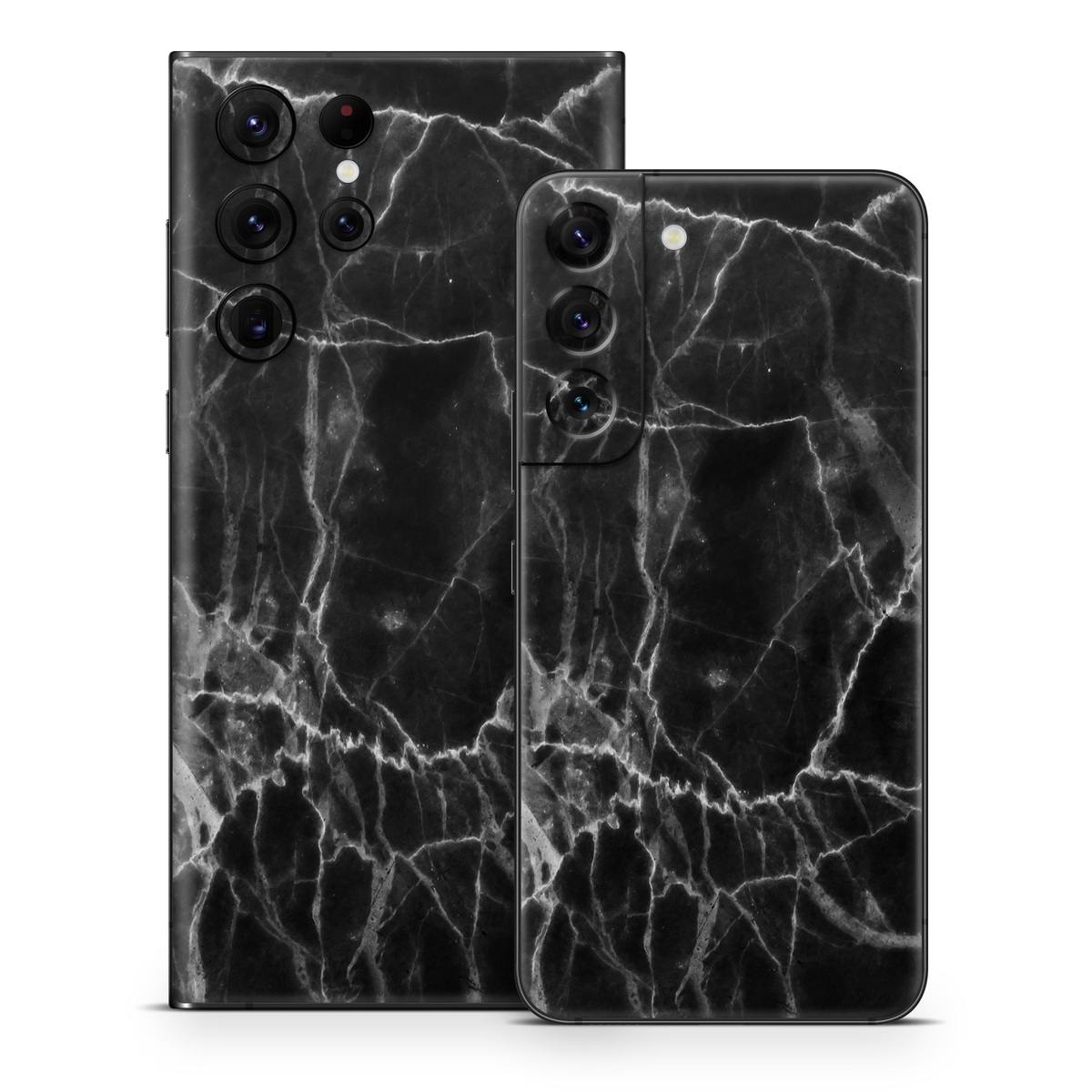 Samsung Galaxy S22 Series Skin design of Black, White, Nature, Black-and-white, Monochrome photography, Branch, Atmosphere, Atmospheric phenomenon, Tree, Sky, with black, white colors