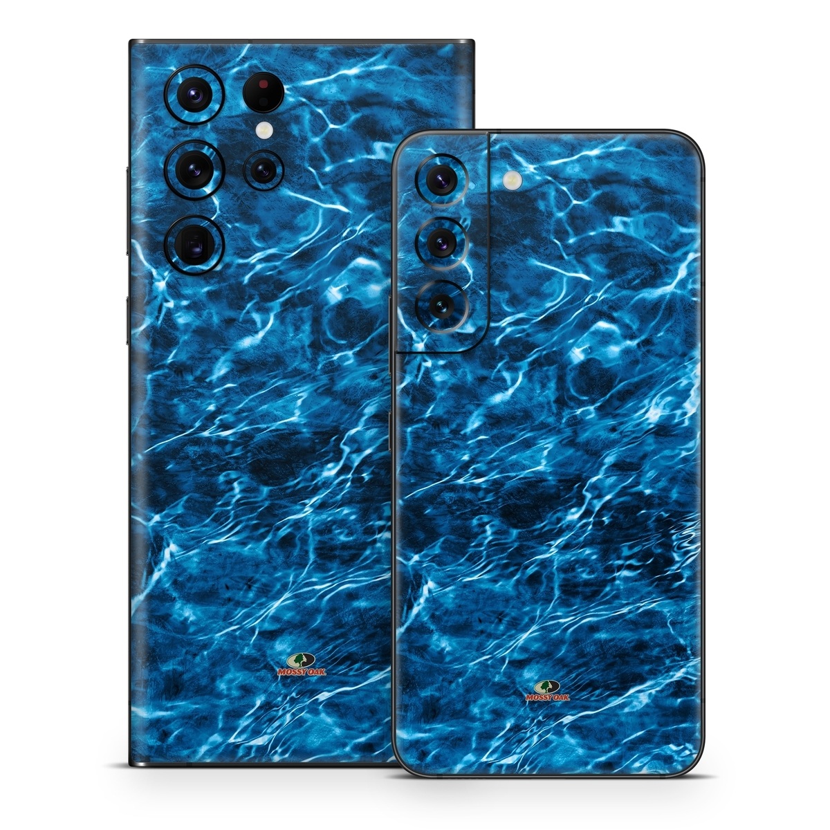 Samsung Galaxy S22 Series Skin design of Blue, Water, Aqua, Turquoise, Azure, Electric blue, Sky, Pattern, Sea, Ocean, with blue, black colors