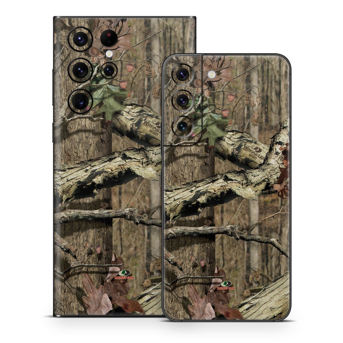 Samsung Galaxy S22 Series Skin design of Tree, Military camouflage, Camouflage, Plant, Woody plant, Trunk, Branch, Design, Adaptation, Pattern, with black, red, green, gray colors