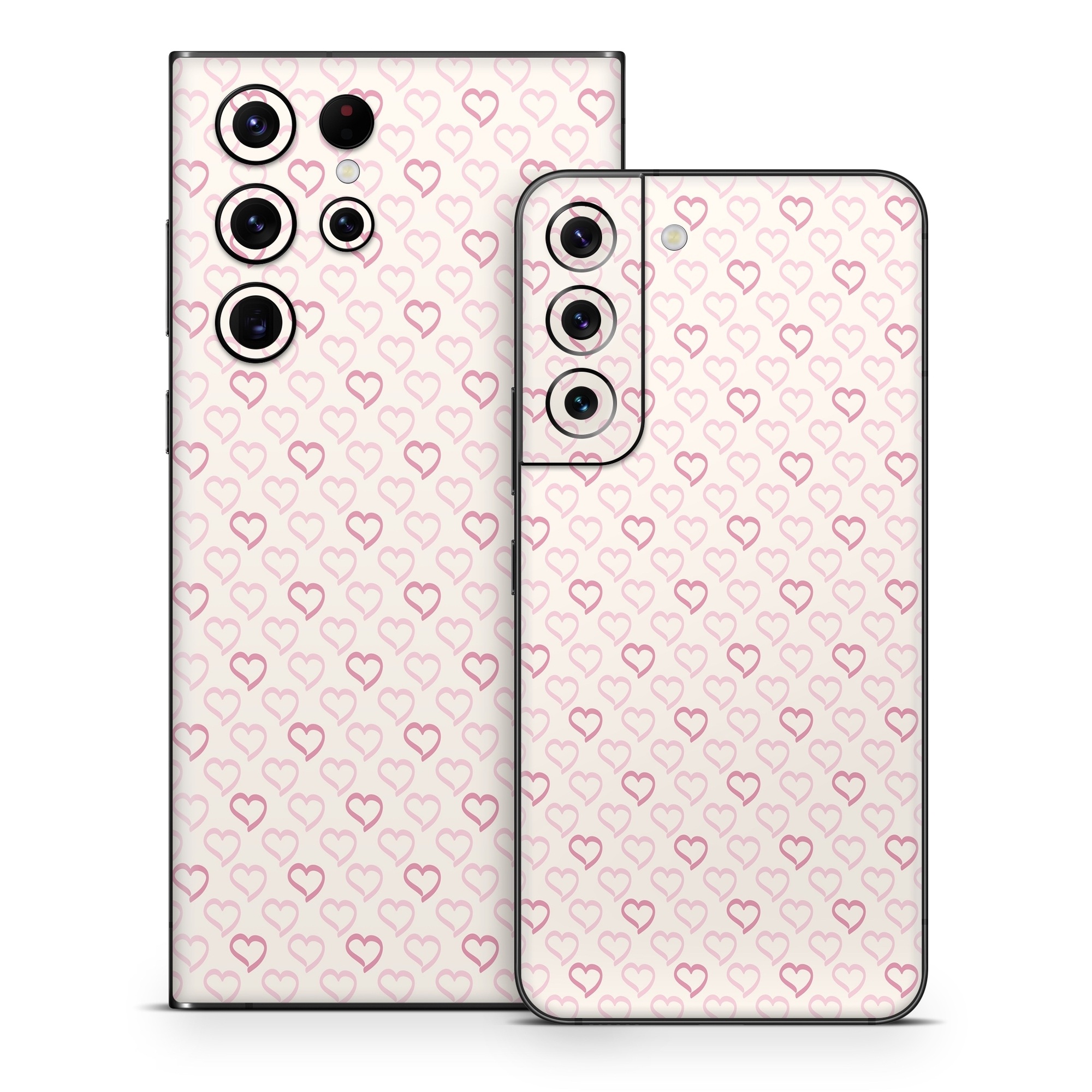 Samsung Galaxy S22 Series Skin design of Grey, Pattern, Font, Circle, Magenta, Symmetry, Metal, Rectangle, Composite material, Flooring, with white, purple, pink colors