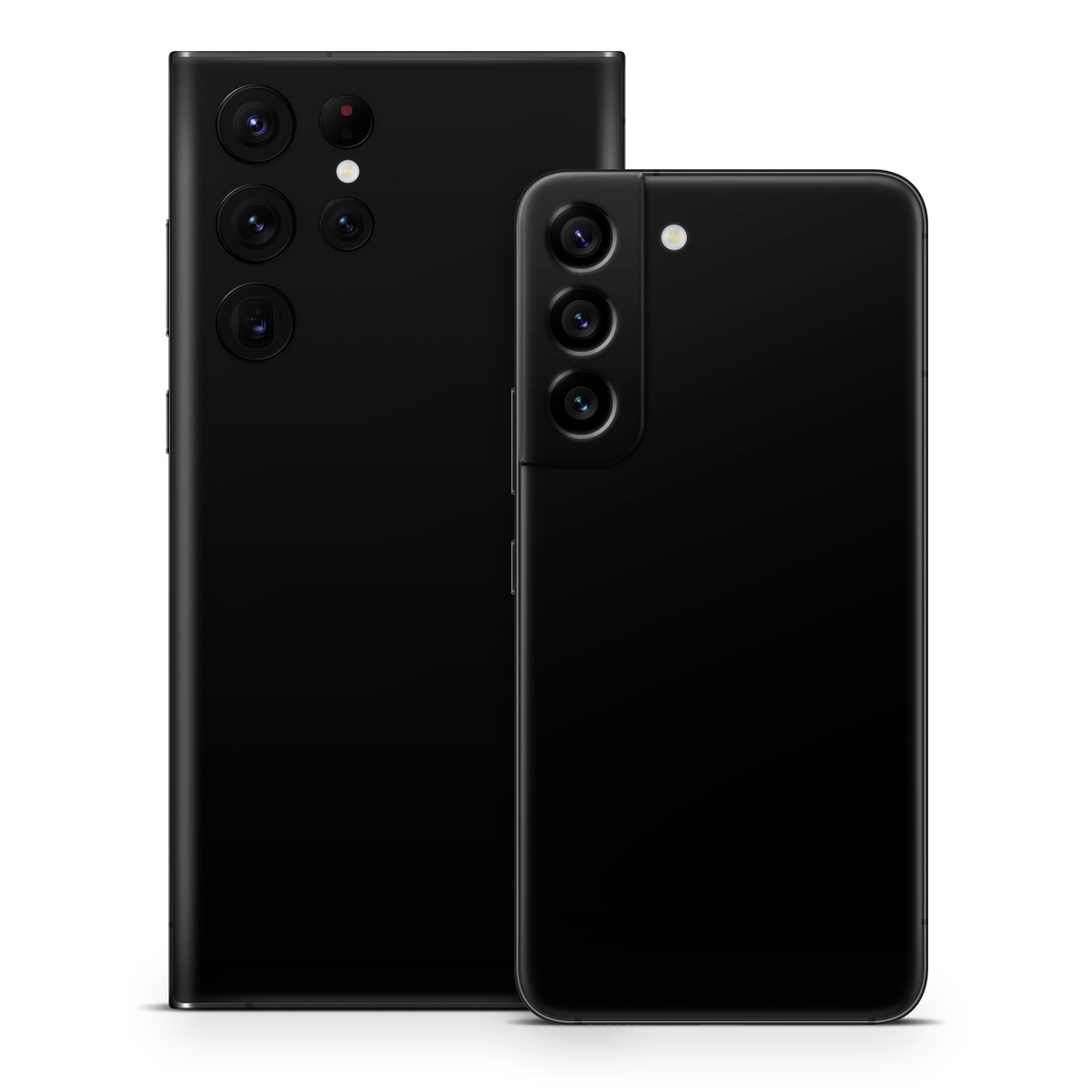 Samsung Galaxy S22 Series Skin design of Black, Darkness, White, Sky, Light, Red, Text, Brown, Font, Atmosphere, with black colors