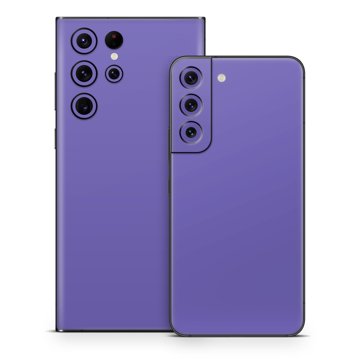 Samsung Galaxy S22 Series Skin design of Blue, Violet, Sky, Purple, Daytime, Black, Lilac, Cobalt blue, Pink, Azure, with purple colors