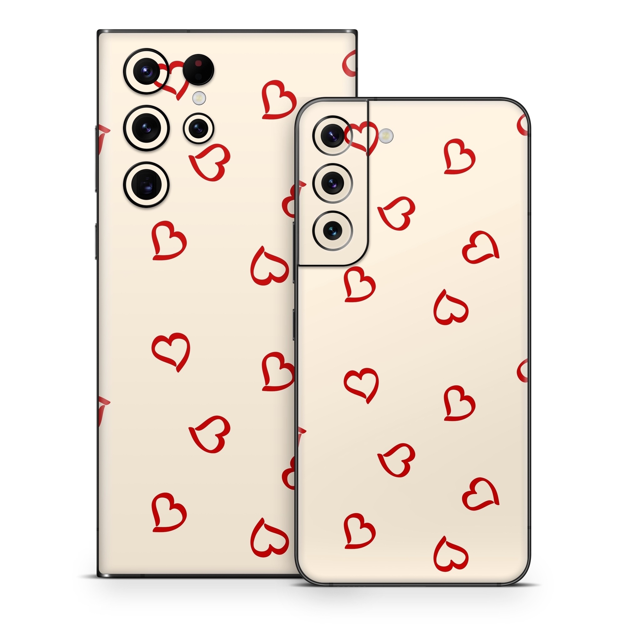 Samsung Galaxy S22 Series Skin design of Font, Circle, Pattern, Plant, Art, Event, Magenta, Carmine, Symmetry, Illustration, with white, red colors