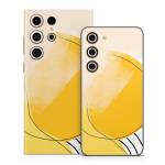 Abstract Yellow Samsung Galaxy S23 Series Skin