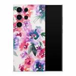 Blurred Flowers Samsung Galaxy S23 Series Skin