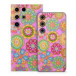 Bright Flowers Samsung Galaxy S23 Series Skin