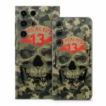 Camo Skull Samsung Galaxy S23 Series Skin