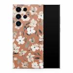 Fresh Flowers Copper Samsung Galaxy S23 Series Skin