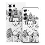 Geisha Sketch Samsung Galaxy S23 Series Skin