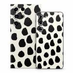 Inky Spots Cream Samsung Galaxy S23 Series Skin