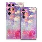 Sketch Flowers Lily Samsung Galaxy S23 Series Skin