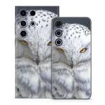 Snowy Owl Samsung Galaxy S23 Series Skin