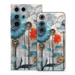 Steampunk Flowers Samsung Galaxy S23 Series Skin