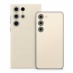 Solid State Creme Samsung Galaxy S23 Series Skin