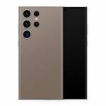 Solid State Flat Dark Earth Samsung Galaxy S23 Series Skin