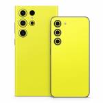 Solid State Lemon Samsung Galaxy S23 Series Skin