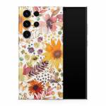Summer Watercolor Sunflowers Samsung Galaxy S23 Series Skin