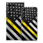 Thin Yellow Line Hero Samsung Galaxy S23 Series Skin