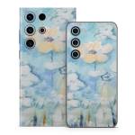 White & Blue Samsung Galaxy S23 Series Skin