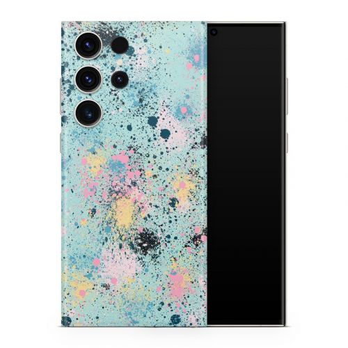 Abstract Ink Splatter Samsung Galaxy S23 Series Skin