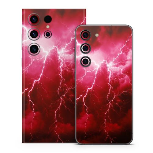 Apocalypse Red Samsung Galaxy S23 Series Skin