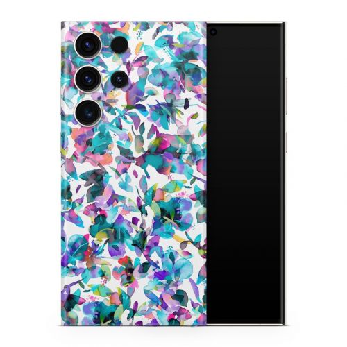 Aquatic Flowers Samsung Galaxy S23 Series Skin