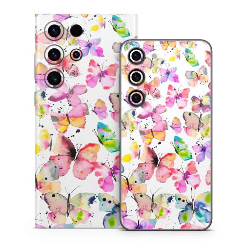 Artistic Butterflies Samsung Galaxy S23 Series Skin