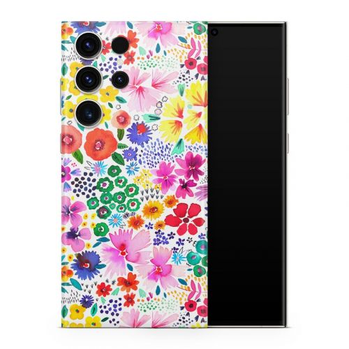 Artful Little Flowers Samsung Galaxy S23 Series Skin