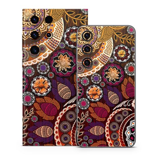 Autumn Mehndi Samsung Galaxy S23 Series Skin