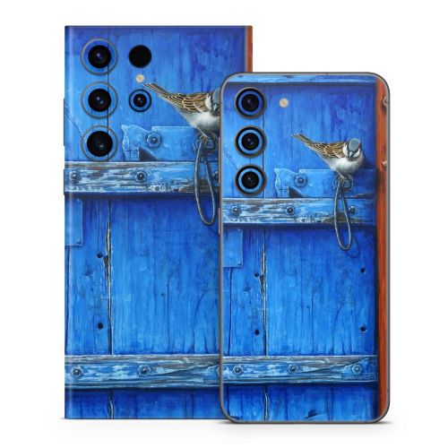 Blue Door Samsung Galaxy S23 Series Skin