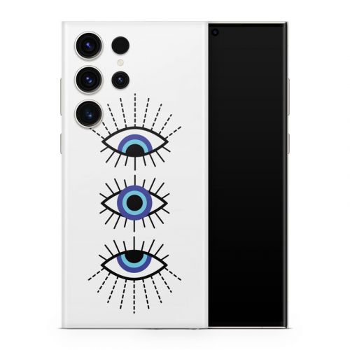 Blue Eyes Samsung Galaxy S23 Series Skin