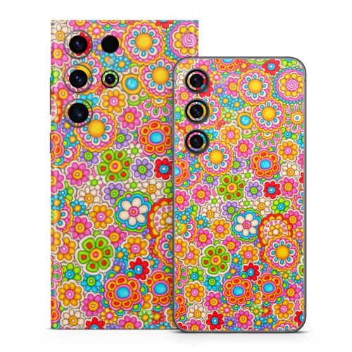 Bright Ditzy Samsung Galaxy S23 Series Skin