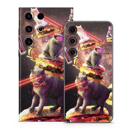 Burger Cats Samsung Galaxy S23 Series Skin