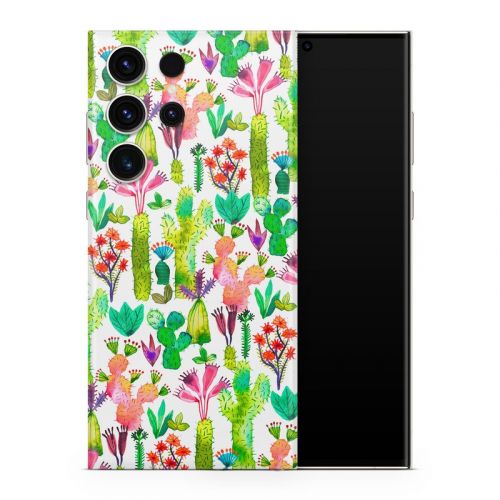 Cacti Garden Samsung Galaxy S23 Series Skin
