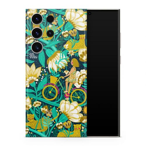 Cheetah Garden Samsung Galaxy S23 Series Skin