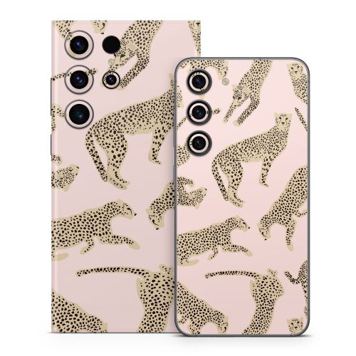Cheetahs Pink Samsung Galaxy S23 Series Skin
