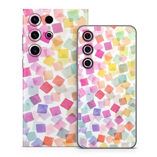Confetti Squares Samsung Galaxy S23 Series Skin