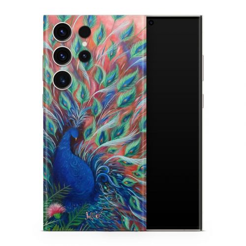 Coral Peacock Samsung Galaxy S23 Series Skin