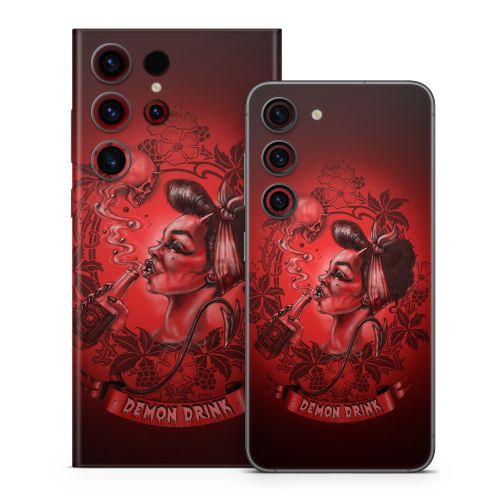 Demon Drink Samsung Galaxy S23 Series Skin