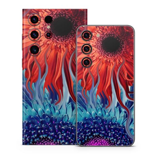Deep Water Daisy Dance Samsung Galaxy S23 Series Skin