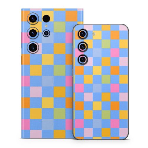 Eclectic Checker Samsung Galaxy S23 Series Skin