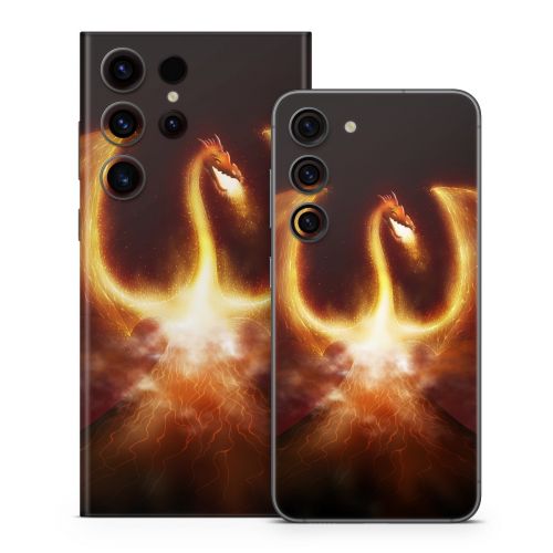 Fire Dragon Samsung Galaxy S23 Series Skin
