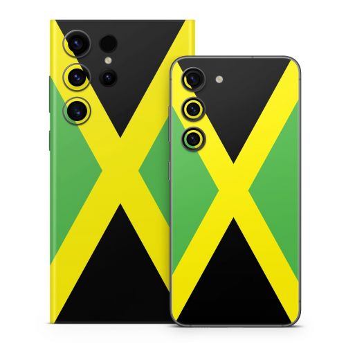 Jamaican Flag Samsung Galaxy S23 Series Skin