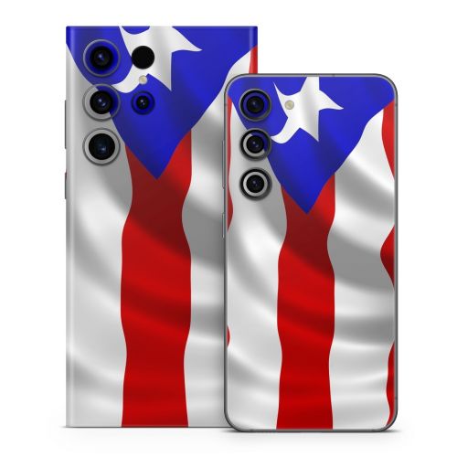 Puerto Rican Flag Samsung Galaxy S23 Series Skin